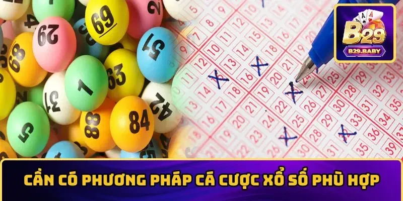 Cần có phương pháp cá cược xổ số phù hợp